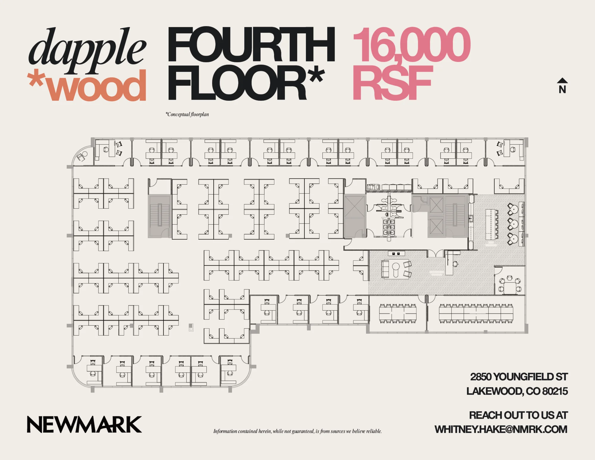 Floor plan for Suite 400