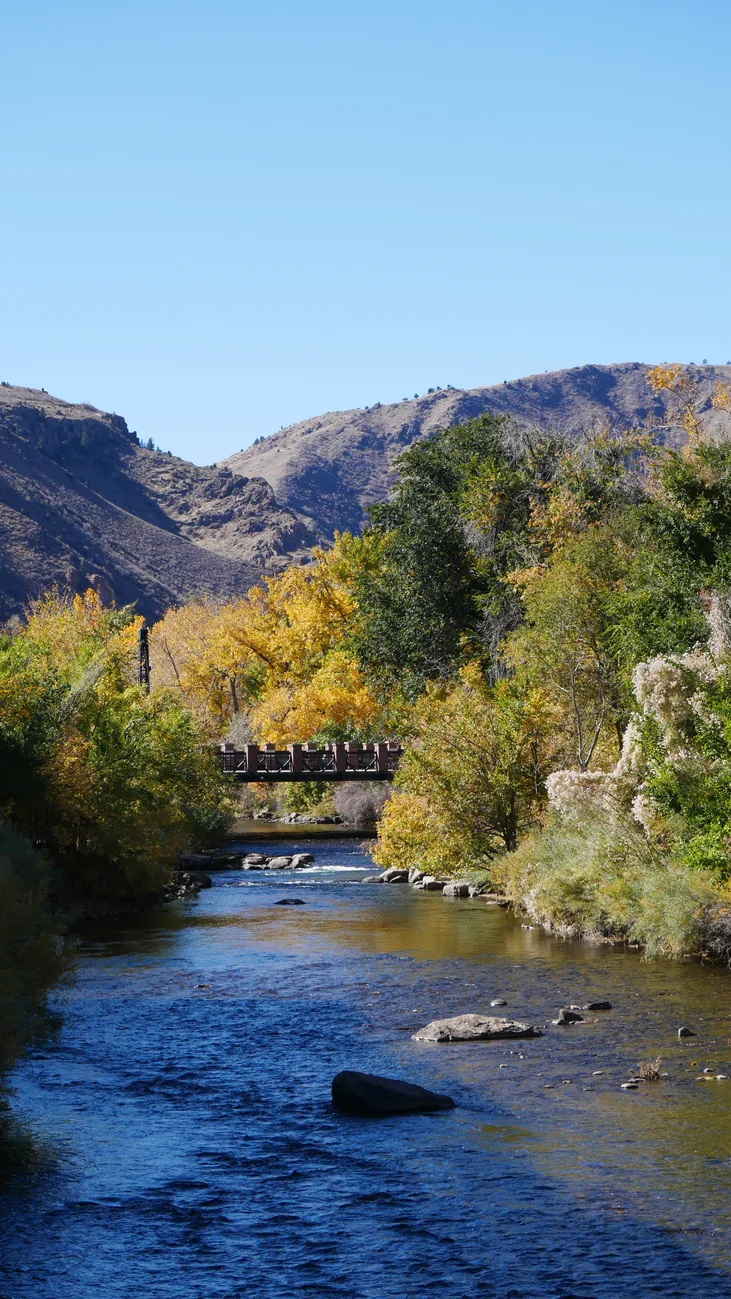 Tubing on Clear Creek